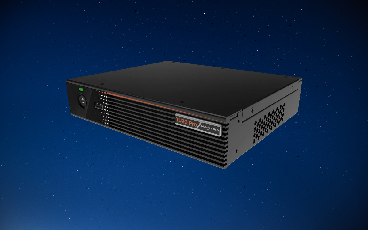 LED Interactive Playback and Control Processor with HDMI Inputs, USB Connectivity, RJ45 Ports, SPDIF Audio, and Phoenix Connectors