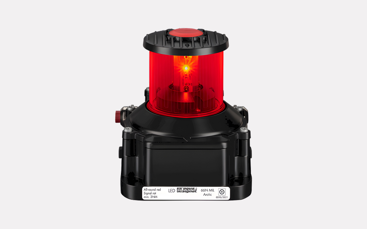 LED Navigation Light Approved by DNV for Naval and Arctic Marine Vessel Applications