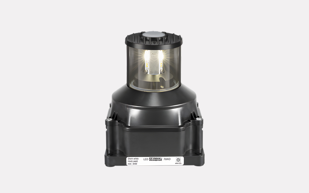 LED Navigation Light for Patrol and Support Ships Over 20 Meters with COLREG Compliance