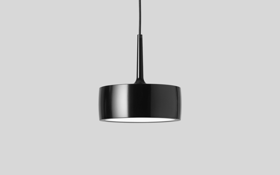 LED Pendant Light with Die-Cast Metal Housing and Opal Acrylic Diffuser