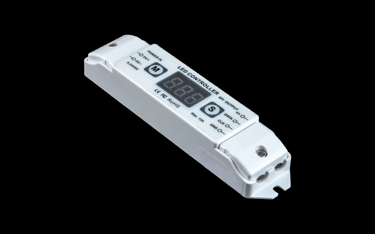 LED Pixel Controller with Pre-Programmed Effects for PixelPro and PixelControl Lighting Systems