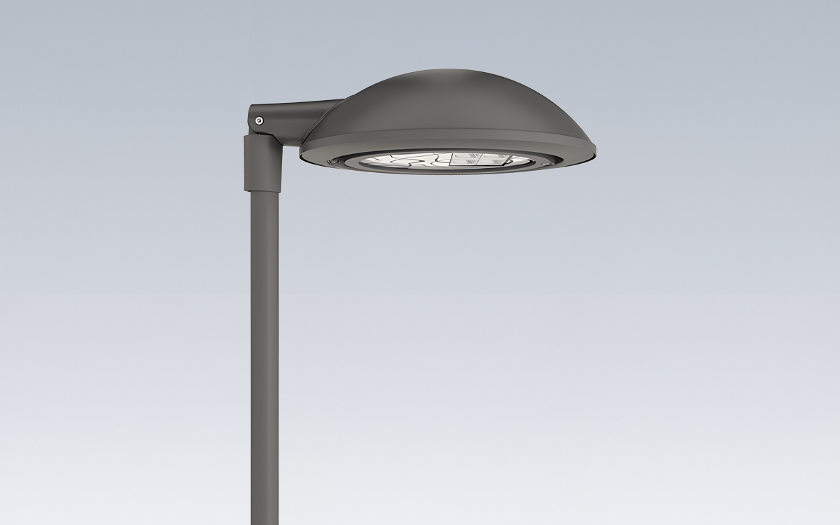 LED Street Light for Urban and Suburban Roadway Applications with Multiple Dimming Control Options
