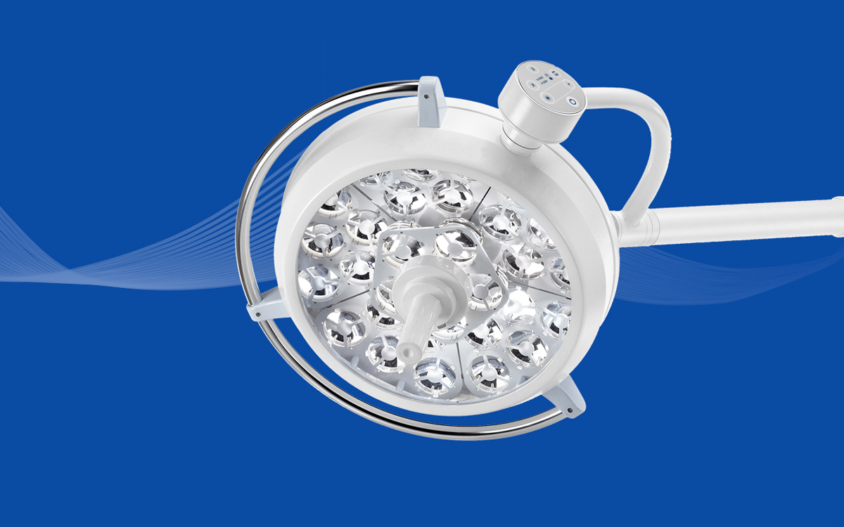 LED Surgical Light with Dual Color Temperature and Endoled Function for Plastic Surgery and Delivery Room Operations