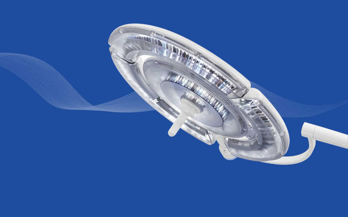 LED Surgical Light with Shadow-Free Optical System for High-Demand Operating Room Environments