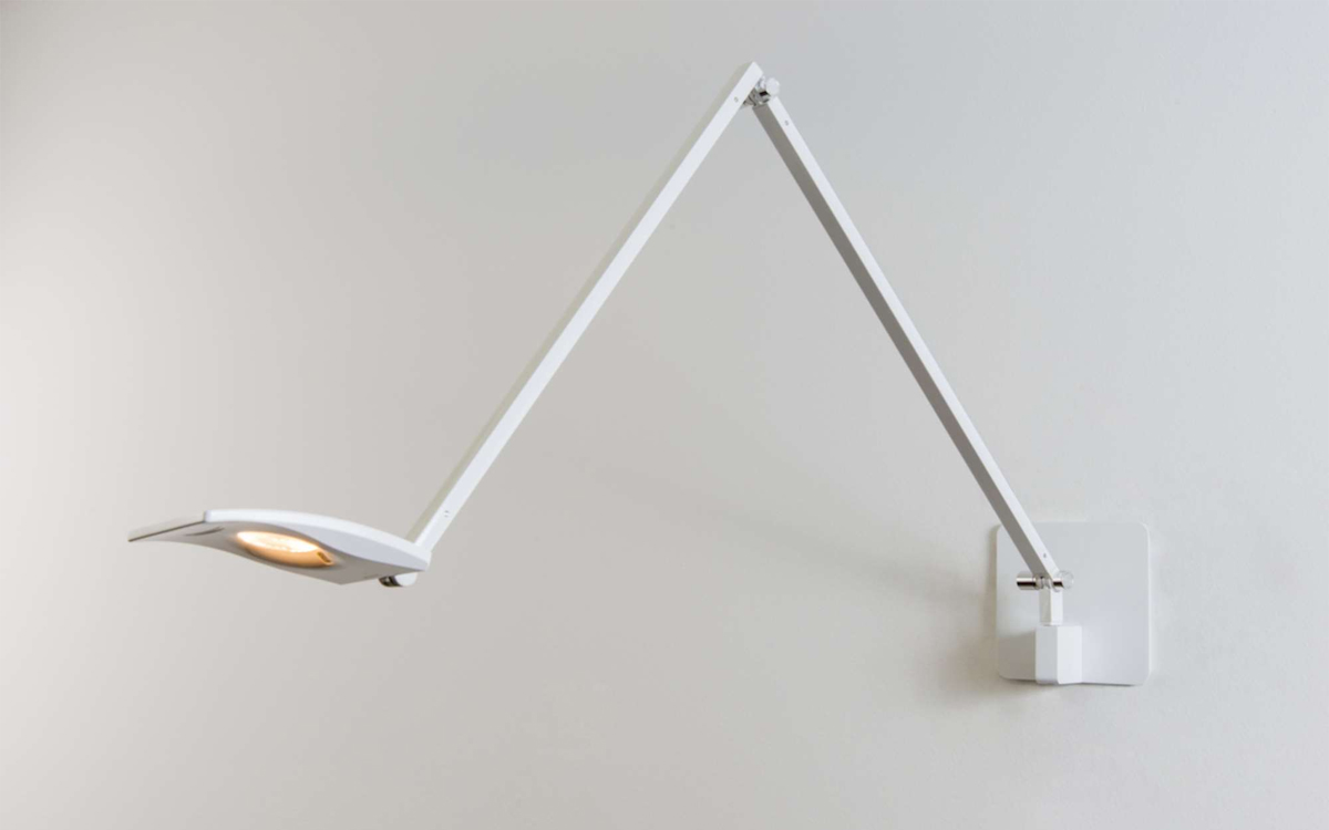 LED Task Light with Wall Mount, USB Port, and Built-In Sensor