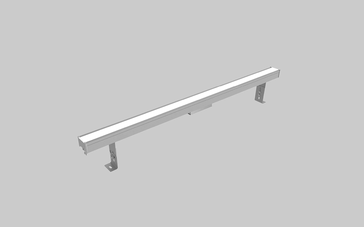 LED Tunnel Light with Seamless Linear Design and Waterproof Power Supply