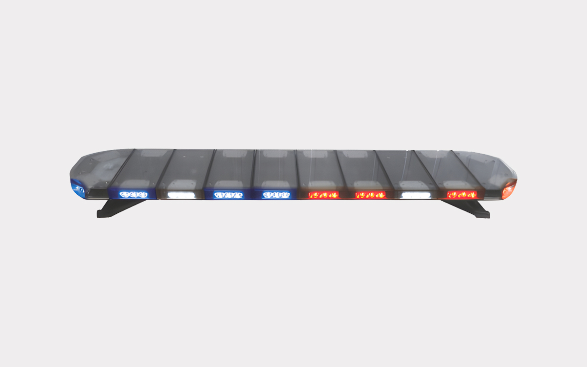 LED Warning Light Bars with Stop, Tail, Turn, Alley Light, and Take-Down Options for Vehicle Safety