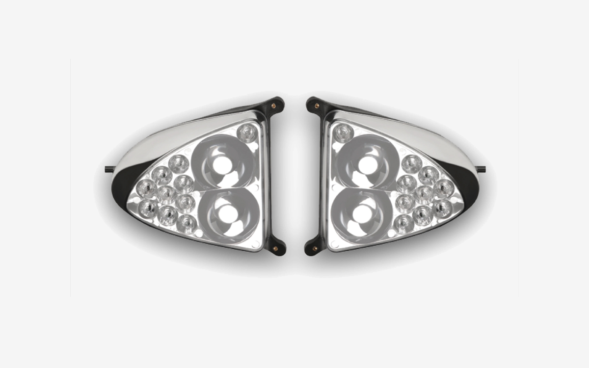 LED Wingtip Lights with Built-In Pulse Wig-Wag Mode for Van’s RV Series Aircraft