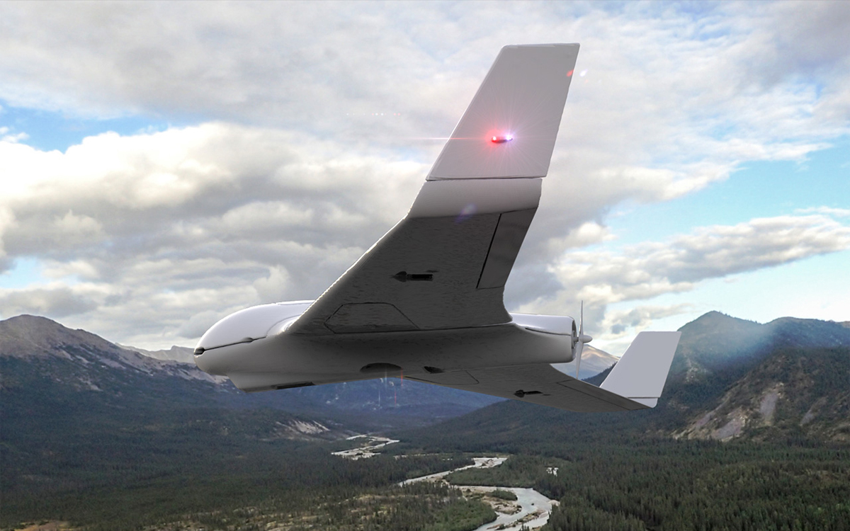LED Wingtip Navigation and Strobe Light for Drones and UAVs
