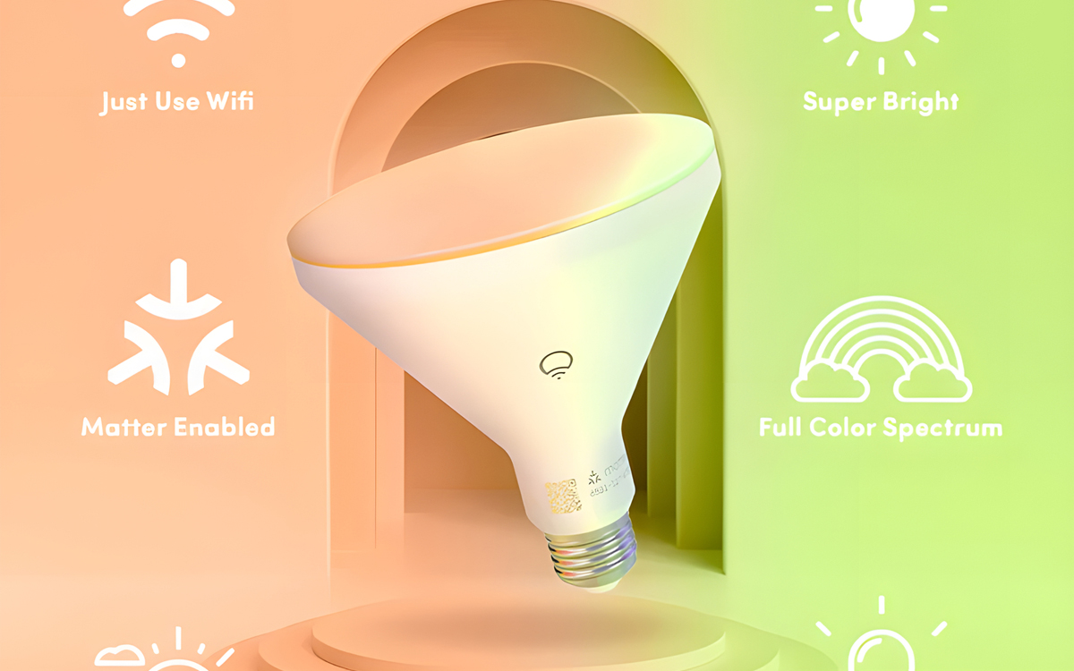 LIFX PAR38 Smart LED Bulb with Matter, Alexa, Google, Siri Support