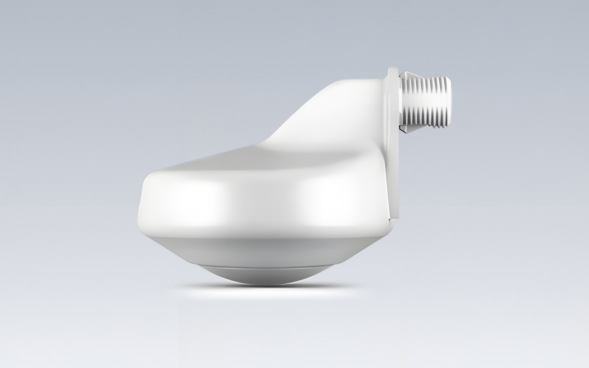 Line Voltage Fixture Mount Occupancy Sensor with Universal Lens for High Bay, Low Bay, and Aisleway Applications