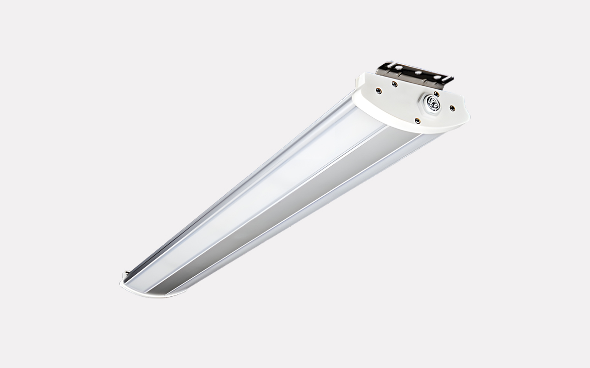 Linear Industrial LED Luminaire for High Ambient Temperatures and Harsh Environments