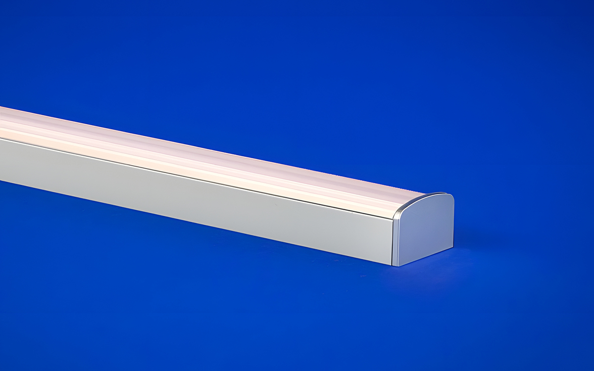 Linear LED Light Fixture with Static White, Dynamic White, and RGBW Color-Changing Options