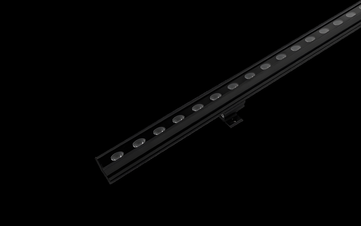 Linear LED Wall Grazer Fixture with Multiple Dimming Options Including 0-10V, DALI, and Triac