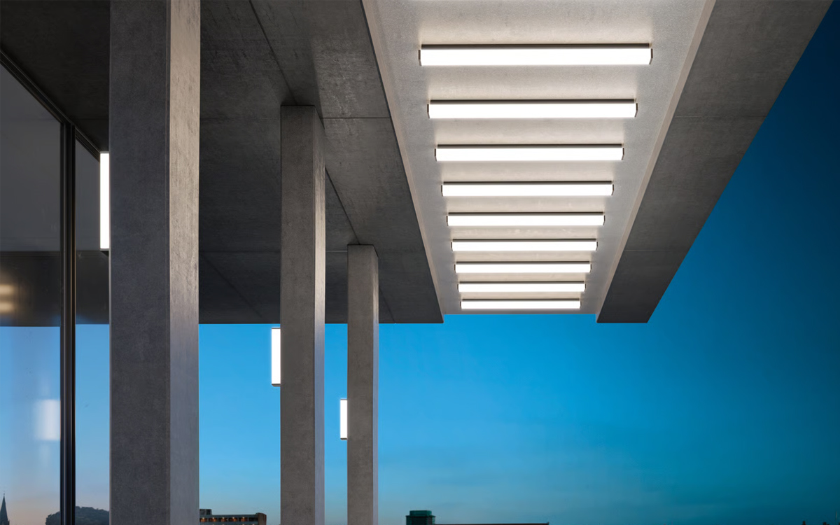 Linear Wall and Ceiling Light for Residential, Commercial, and Institutional Buildings