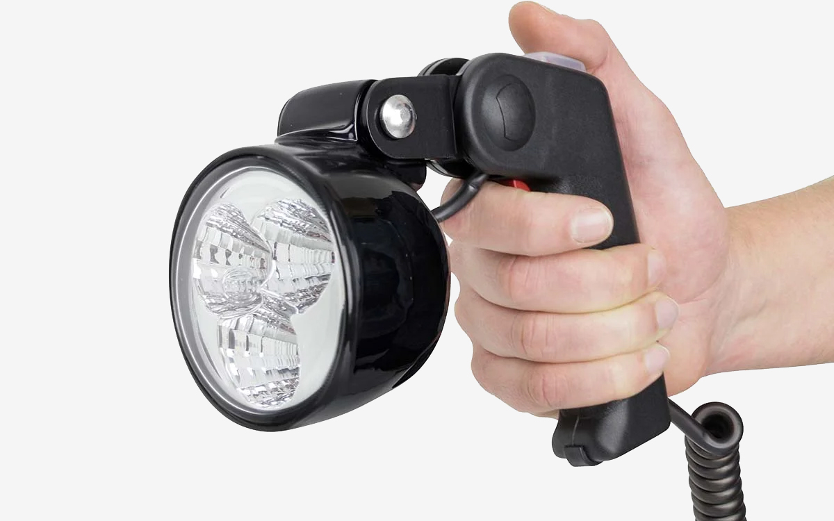 Long Range LED Handheld Searchlight for Coastal and Offshore Marine Applications
