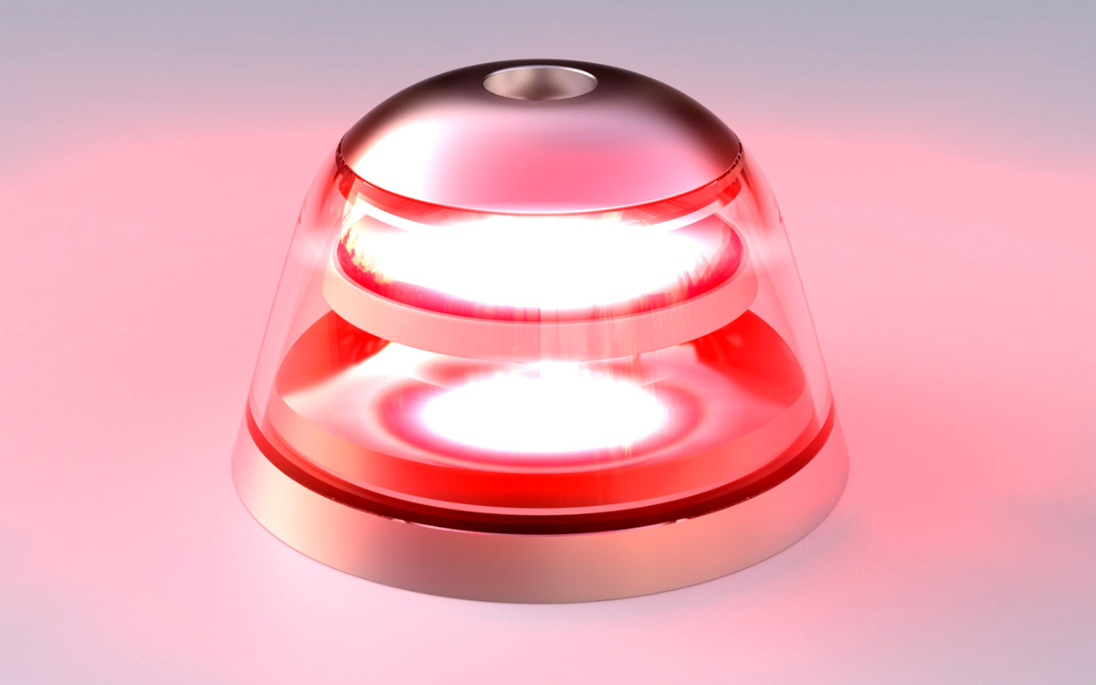 Low-Drag Aviation LED Strobe Beacon with High-Intensity White and Red Modes for Commercial and Military Aircraft