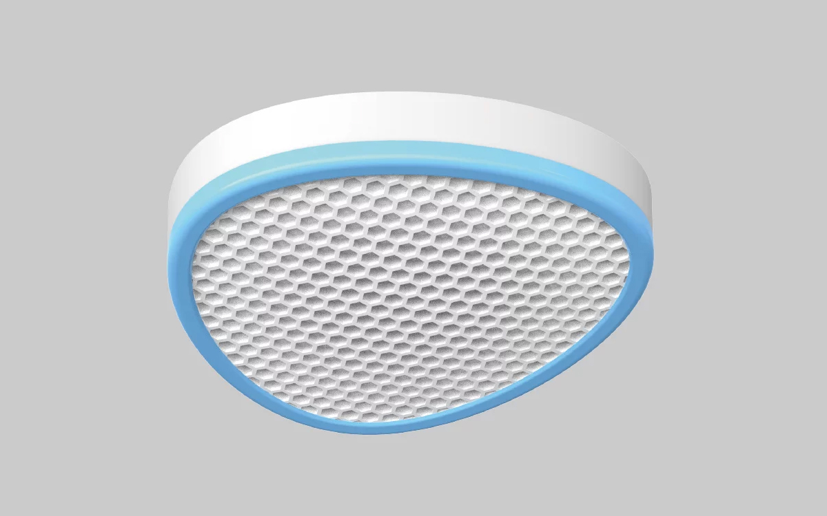 Low-Glare Flicker-Free LED Kindergarten Ceiling Light with High CRI and No Blue Light Hazard (RG0)