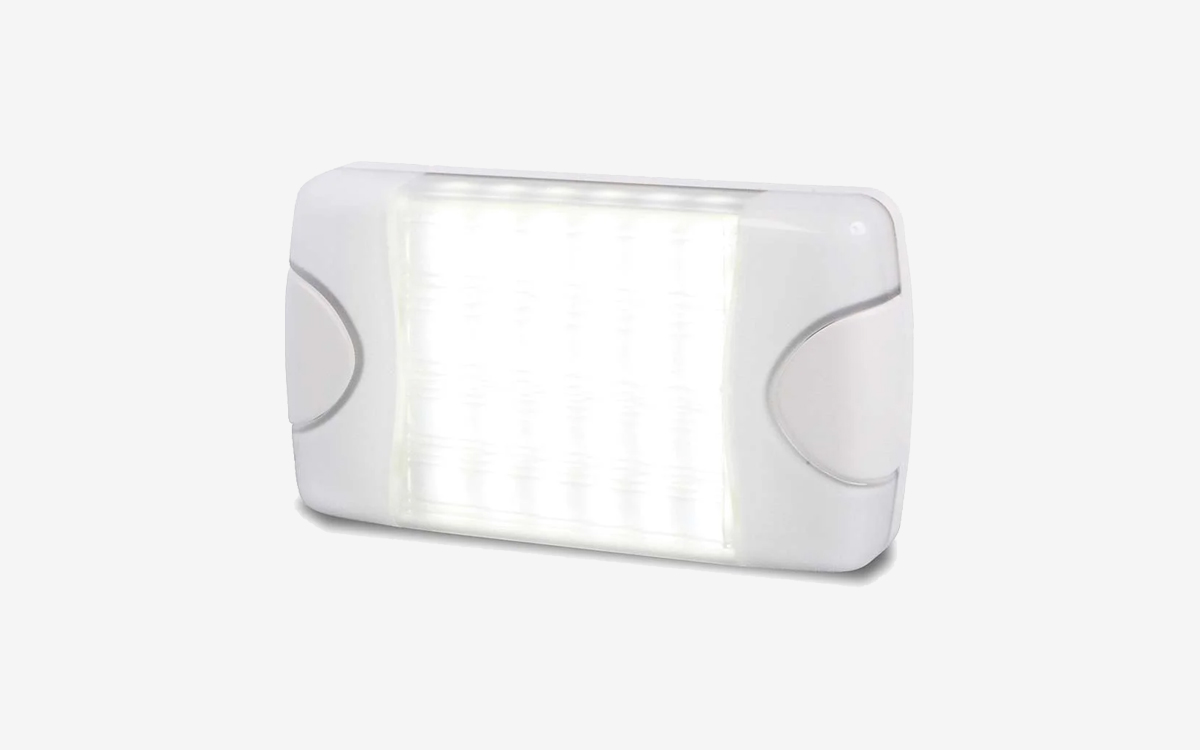 Low Profile LED Utility Lights for Boat Engine Rooms and Storage Compartments