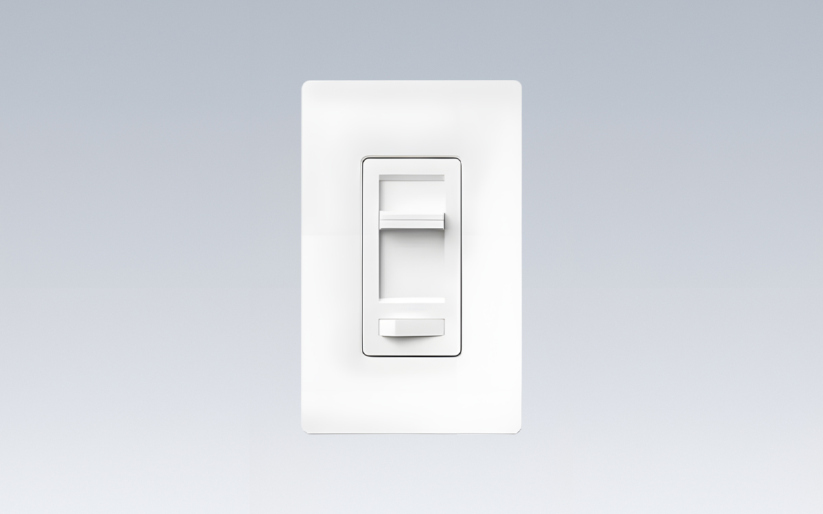 Lutron Lumea Slide Dimmer for Dimmable LED, CFL, Incandescent, and Halogen Bulbs with Preset Light Level Switch