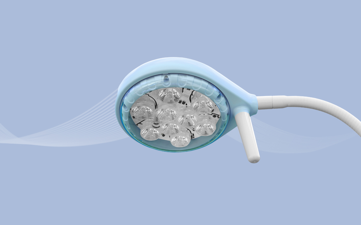 Medical Exam Light with Broad Clinical Utility across Diverse Patient Care Environments and Specialized Treatment Areas