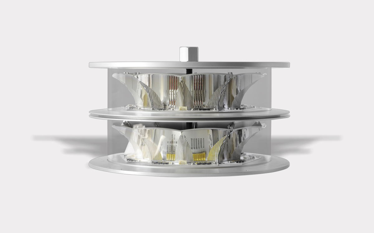 Medium Intensity Red Obstruction Light with Dual Redundant LED Beacons for Towers, Chimneys, and Tall Buildings