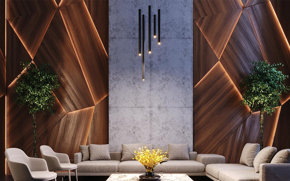 Micro Cylinder Multi-Length LED Pendant Cluster for Sculptural Cascading Lighting Installations