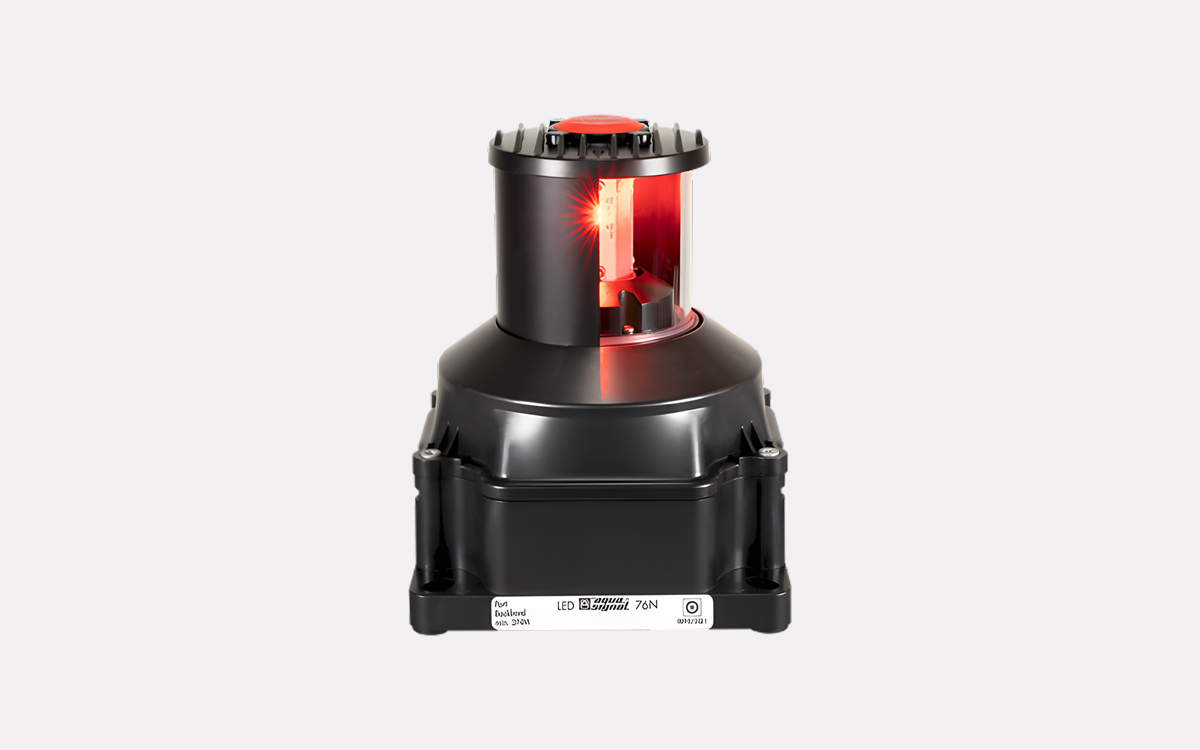 MIL-Spec LED Navigation Light Compliant with IMO COLREG for Naval Vessels
