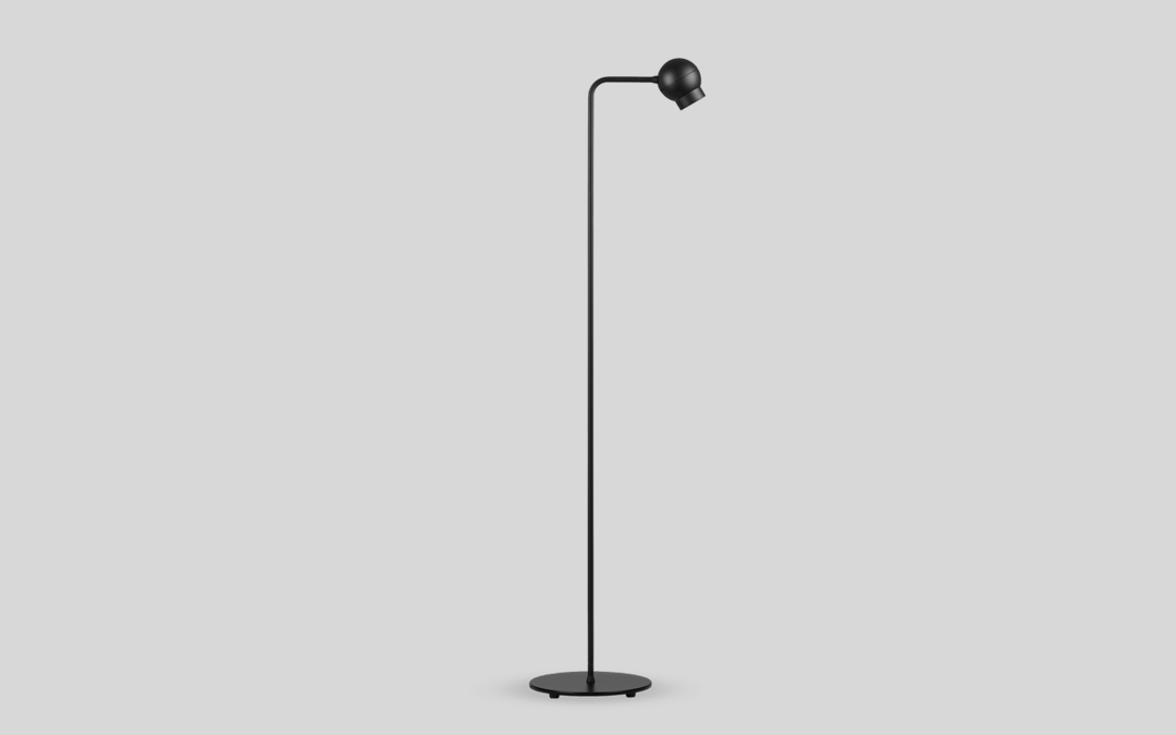 Mini Floor LED Spotlight with Adjustable Beam and Dimmable Control