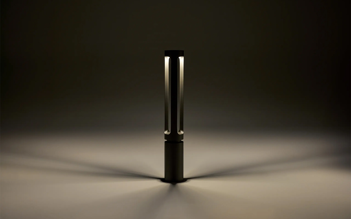 Modern LED Bollard Light with Dimmable Driver for Parks, Campuses, and Streetscapes
