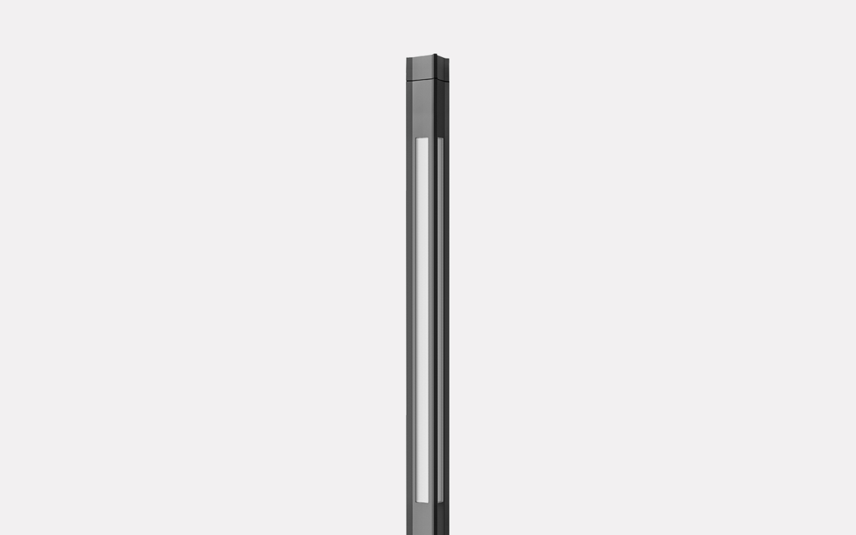 Modern LED Light Column for Sidewalks, City Squares, and Architectural Sites
