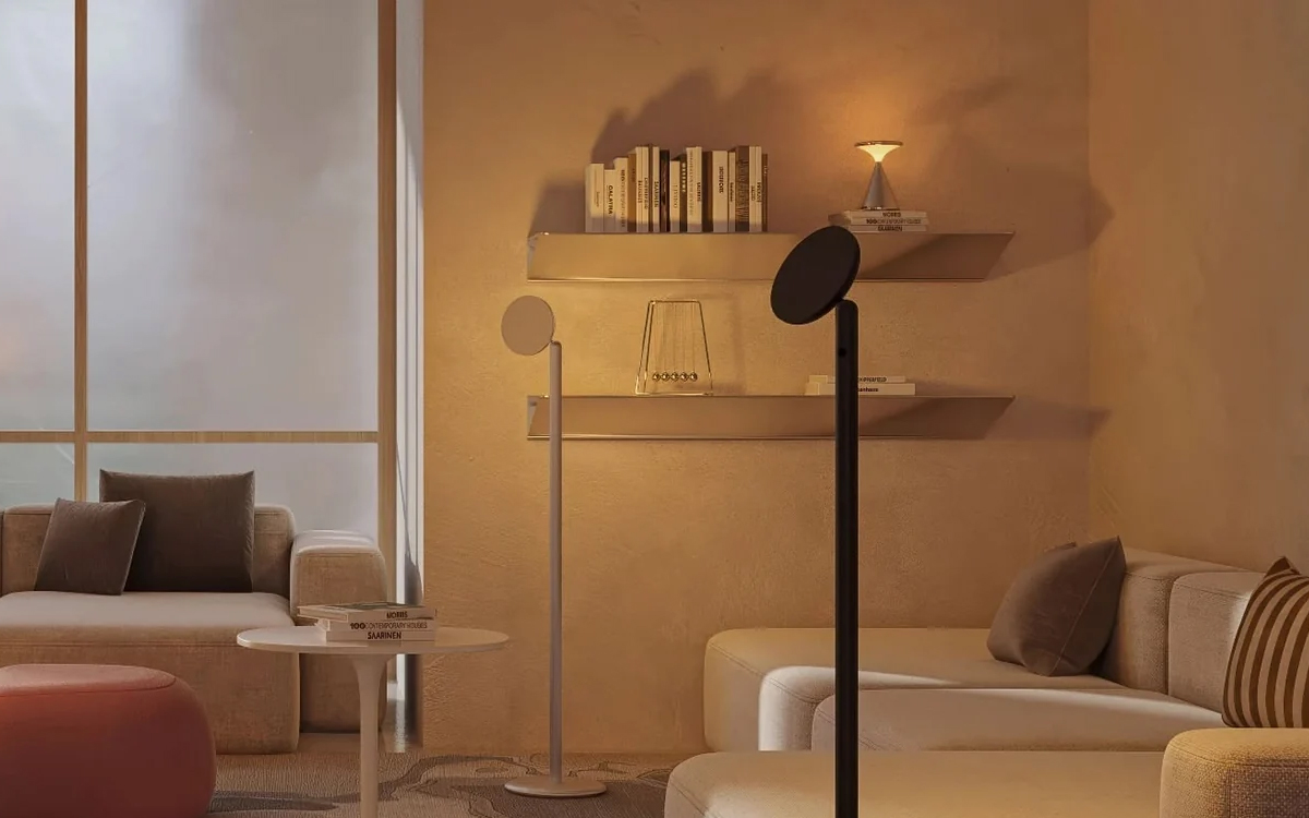 Modern Lifestyle Floor Lamp with Adjustable Ambient Lighting for Living Rooms, Bedrooms, and Studios