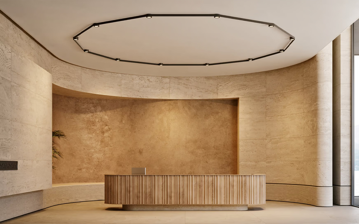 Modular Architectural Ceiling and Wall Lighting System with Integrated Power-Conducting Fabric Tape
