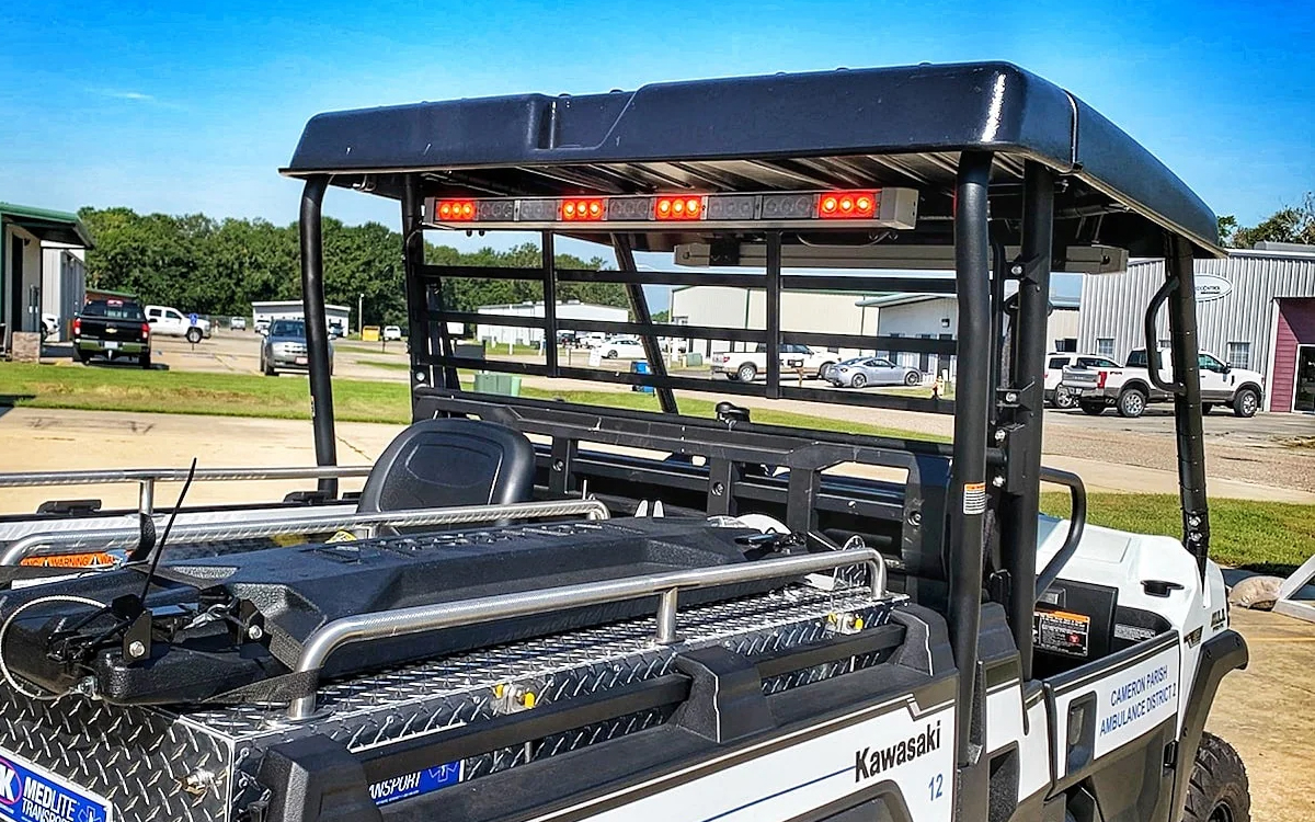 Modular LED Emergency Light Bars for Fire and Rescue Vehicles