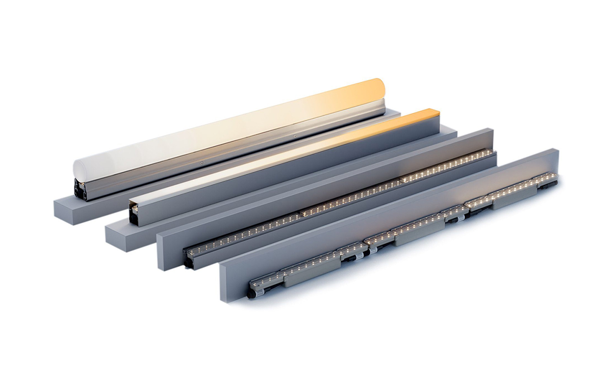 Modular Pixel-Addressable Dynamic White Linear LED Fixture for Architectural Accent and Direct View Applications