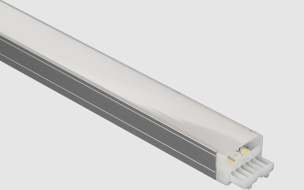 Modular Under Cabinet LED Light Bars with Tunable White and Full RGB Color Control