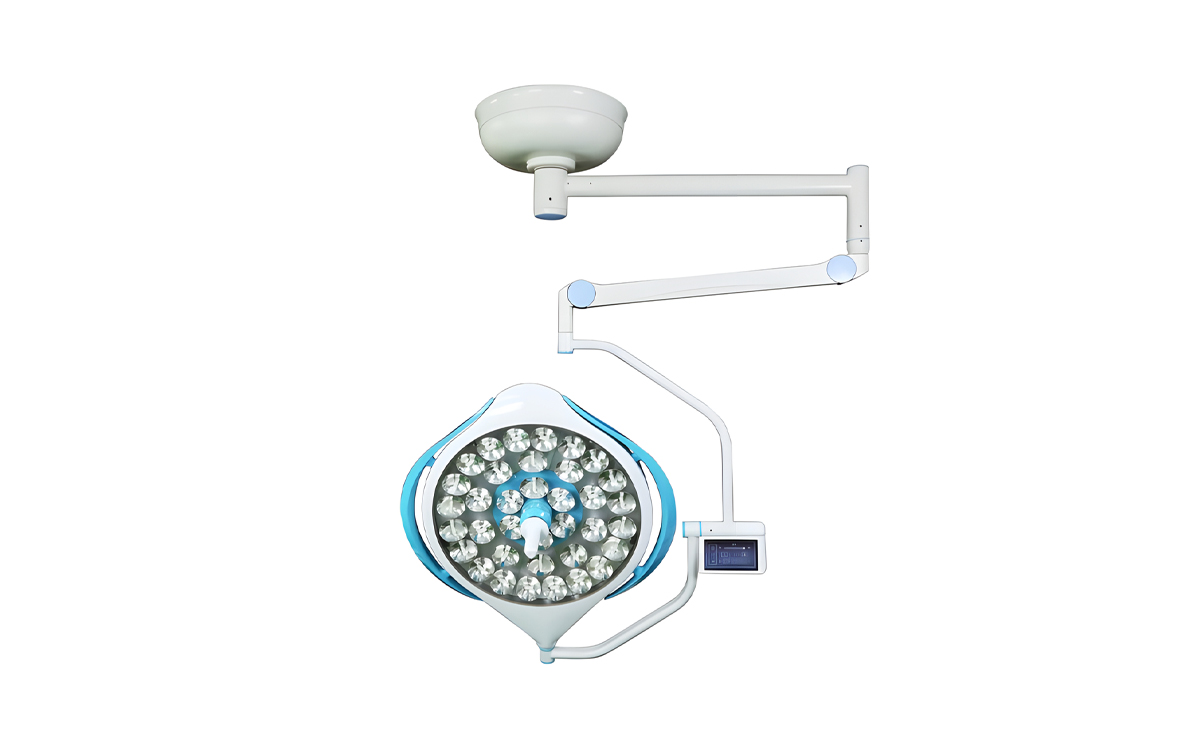 Multi-Axis Arm Positioning LED Surgical Light for Multi-Specialty Surgical Suites with Accurate Tissue Color Reproduction