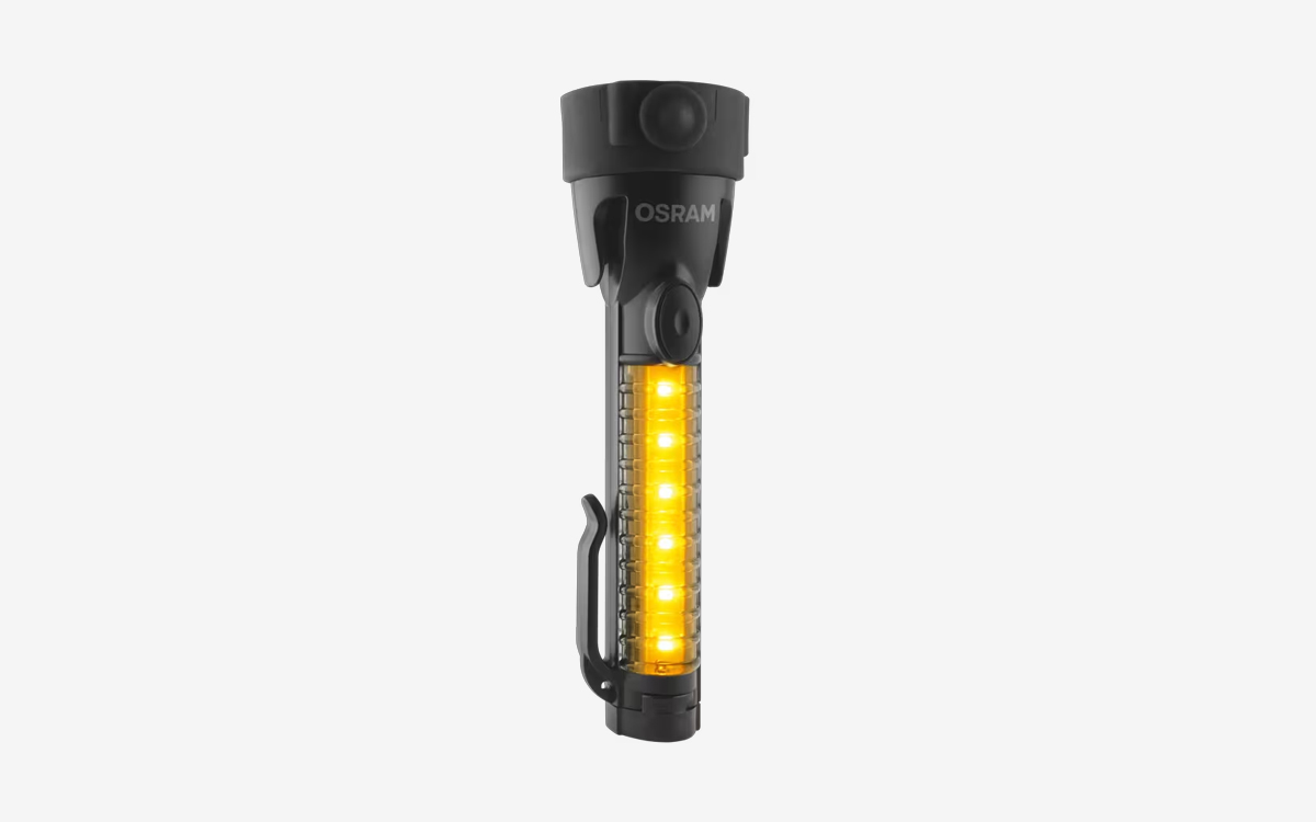 Multifunction Car Safety Torch with Powerful LED, Emergency Hammer, and Seat Belt Cutter