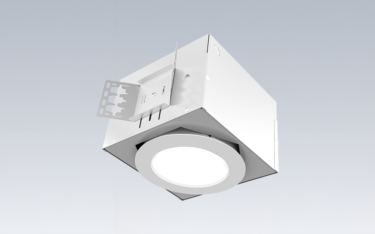 Non-Ferrous 6-Inch LED Downlight for MRI Rooms with Non-Magnetic Construction
