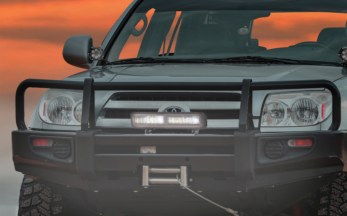 Off-Road LED Driving Light Bar for Jeeps, ATVs, and Utility Vehicles