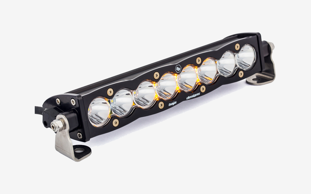 Off-Road LED Light Bar with Amber Backlight and Forward Projecting Beam
