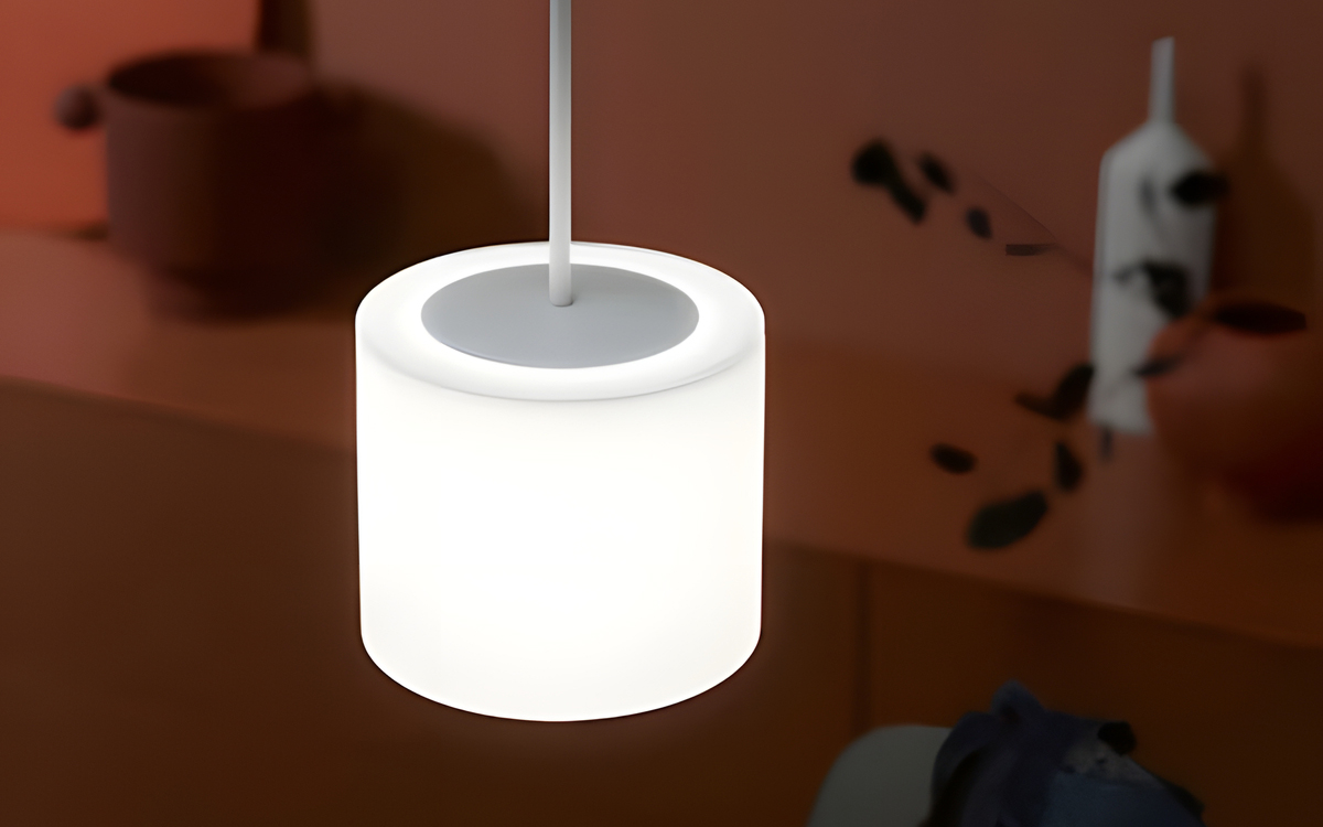 Opal Glass LED Pendant Light with Dimmable Driver for Restaurants, Reception Desks, and Office Spaces