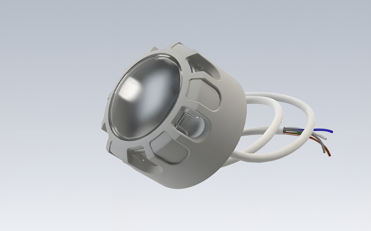 Outdoor Ambient Light Sensor with GPS Receiver, RS-485 Interface, IP66 Dust and Water Proof Housing