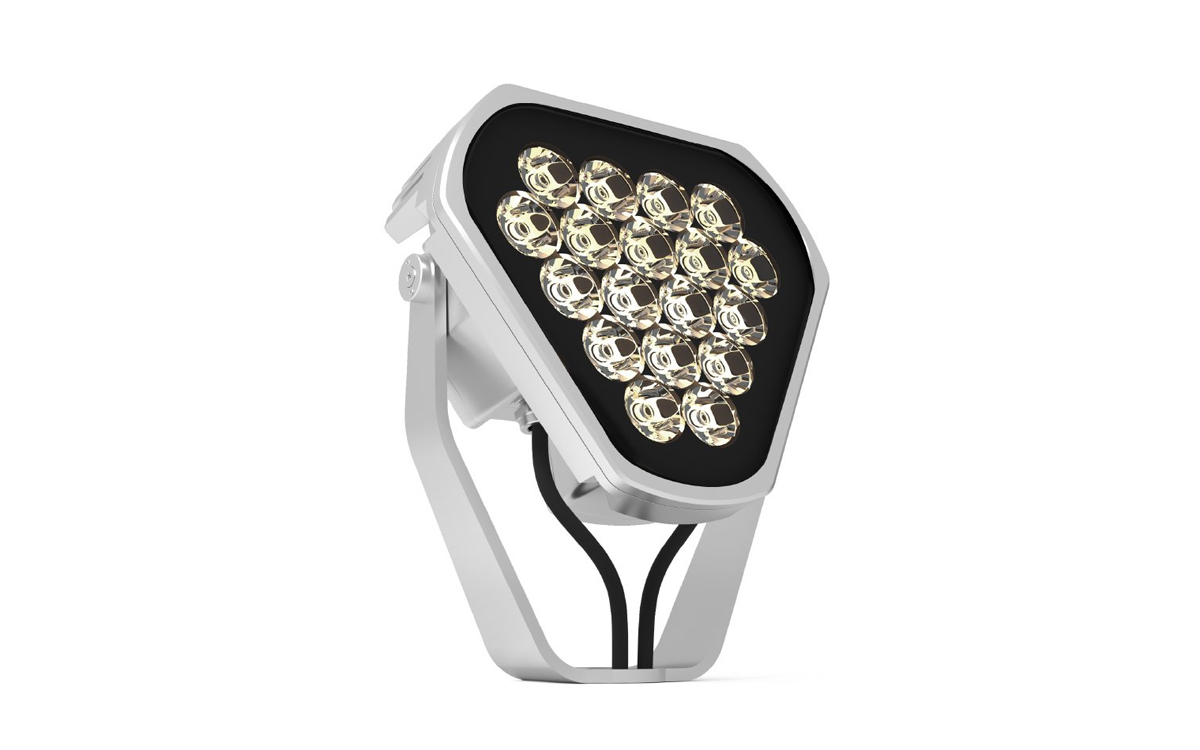 Outdoor Architectural LED Spot and Flood Light with Compact Lightweight Design