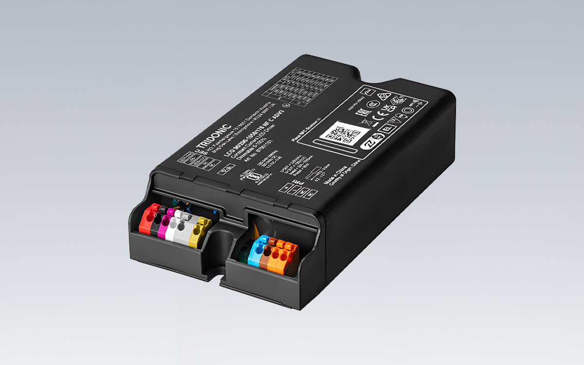 Outdoor LED Driver with Programmable Dimming and Output Current Adjustment via NFC for Street and Road Lighting