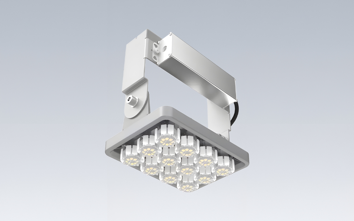 Outdoor LED Flood Light for Mining, Logistics, and Construction Facilities under High Stress Conditions