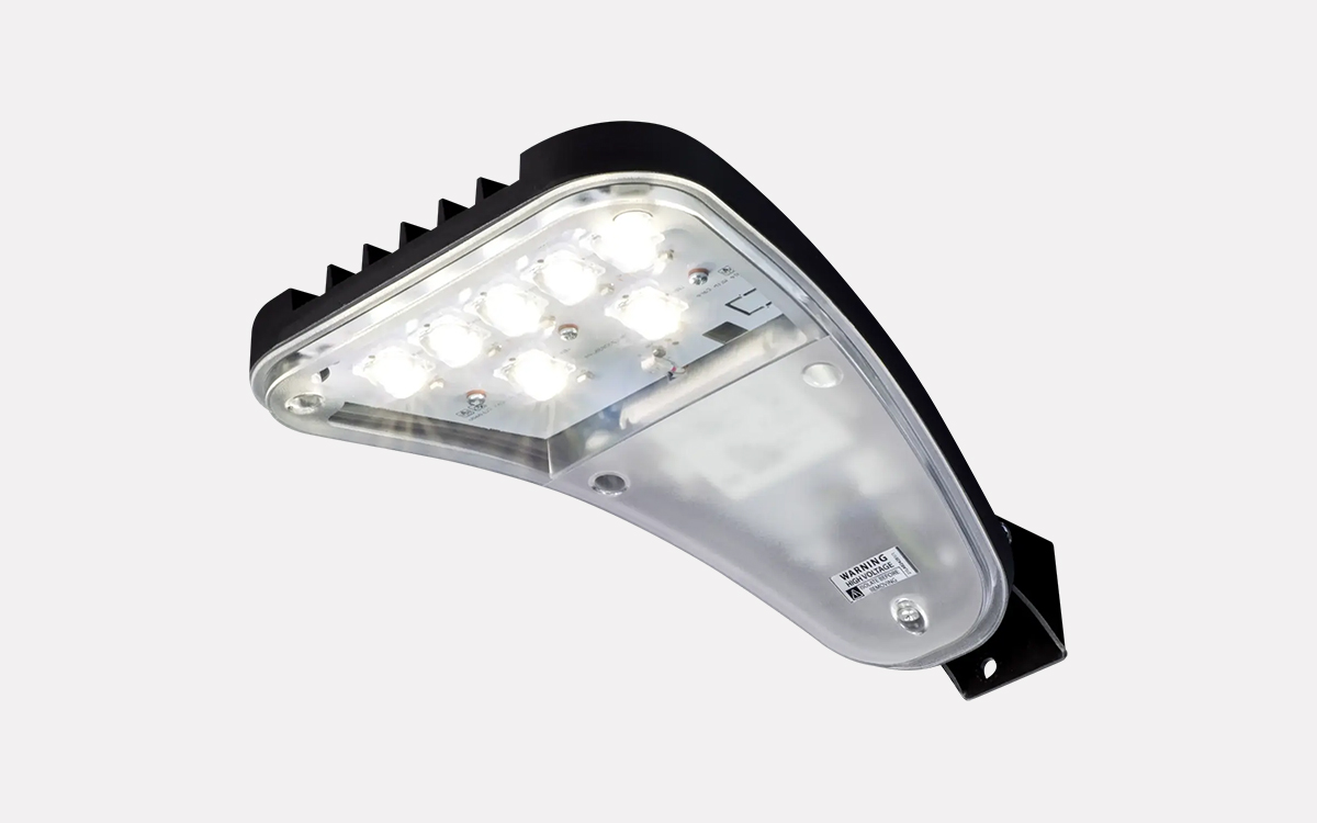 Outdoor LED Floodlight with Smart Wireless Control and Photocell for Building Facades, Footpaths, Car Parks, and Signage Illumination