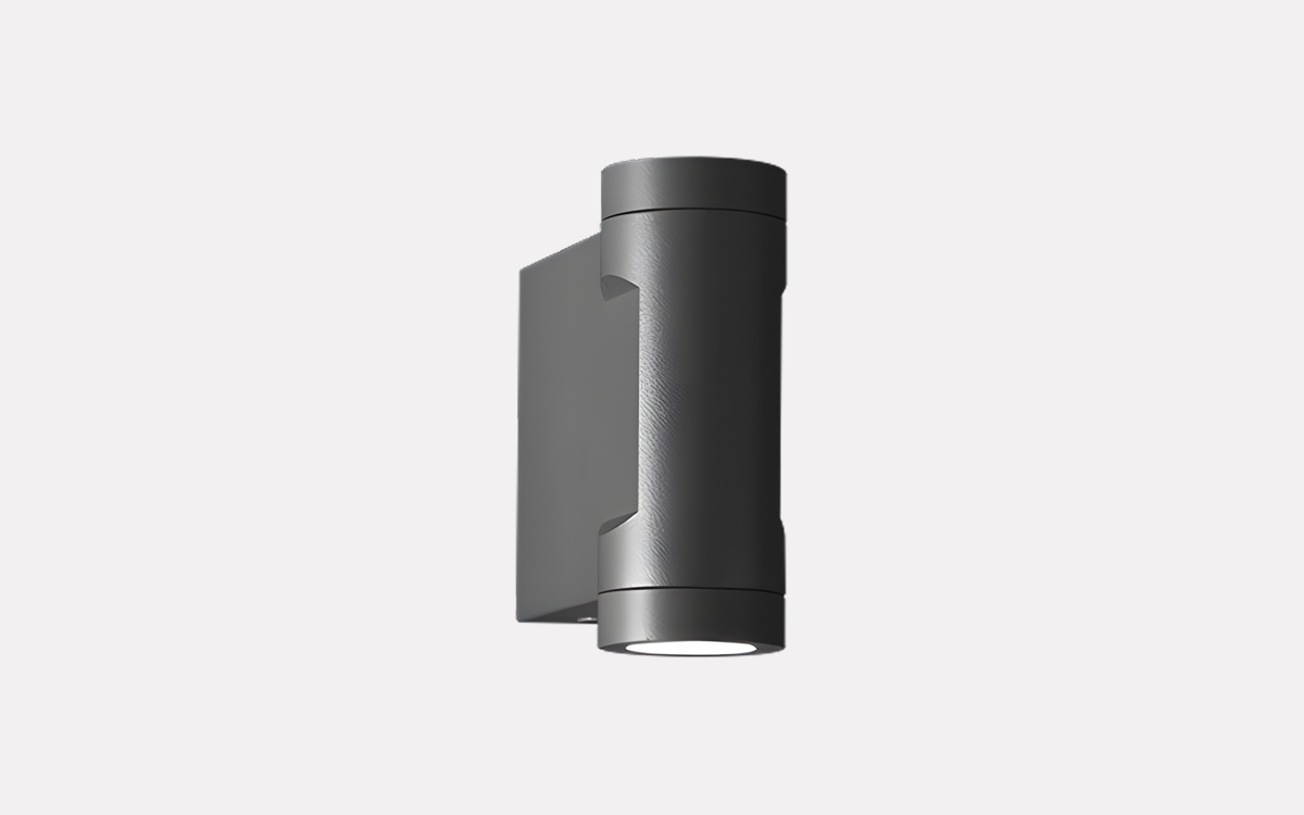 Outdoor Wall-Mounted LED Downlight for Architectural Lighting with Up/Down Configuration