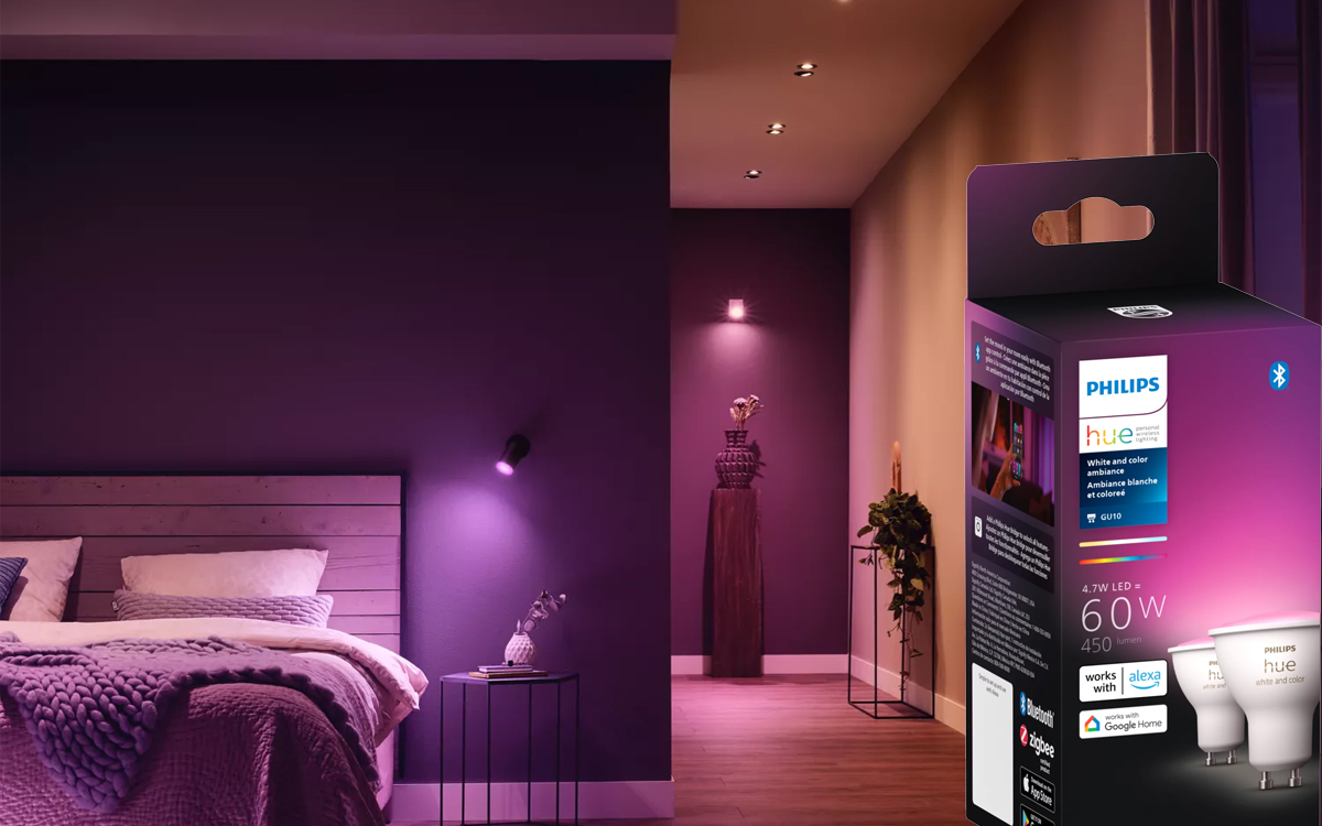 Philips Hue GU10 Smart LED Bulb for Seamless Smart Home Integration