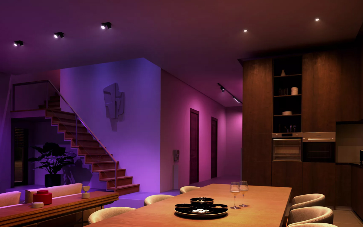 Philips Hue MR16 Smart LED Bulb for 12V Fixtures with Zigbee Mesh and Bluetooth Control